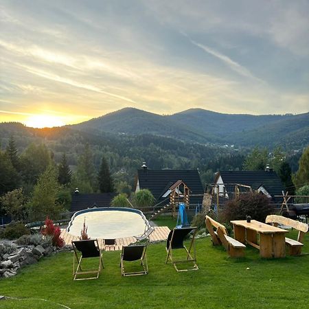 Villa Zawoja Nad Korona Z Jacuzzi Esterno foto