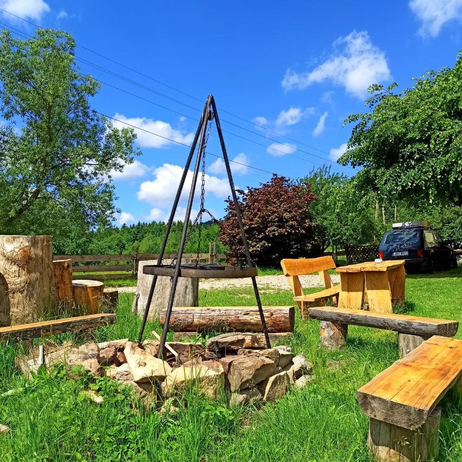 Villa Zawoja Nad Korona Z Jacuzzi Esterno foto