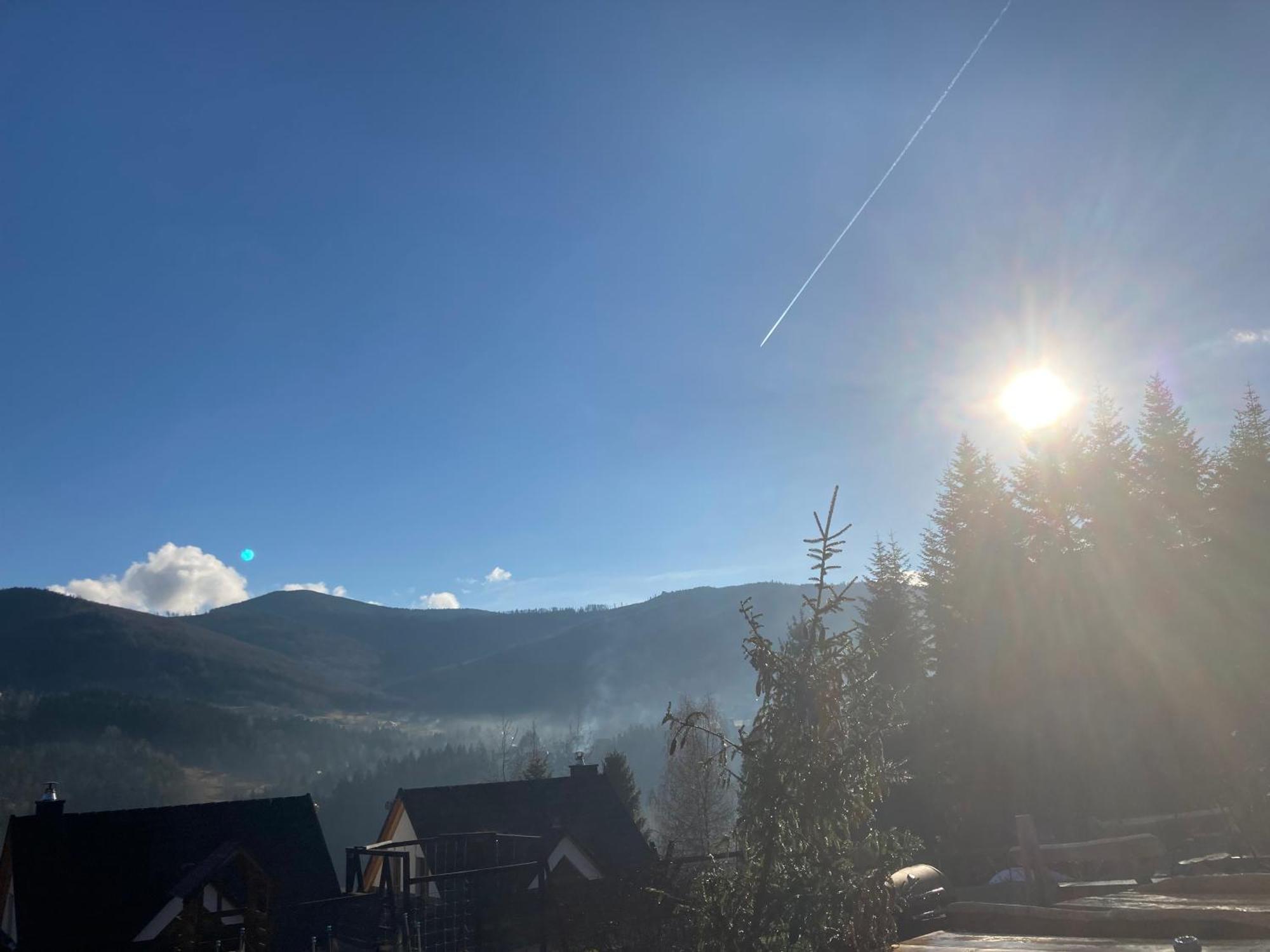 Villa Zawoja Nad Korona Z Jacuzzi Esterno foto