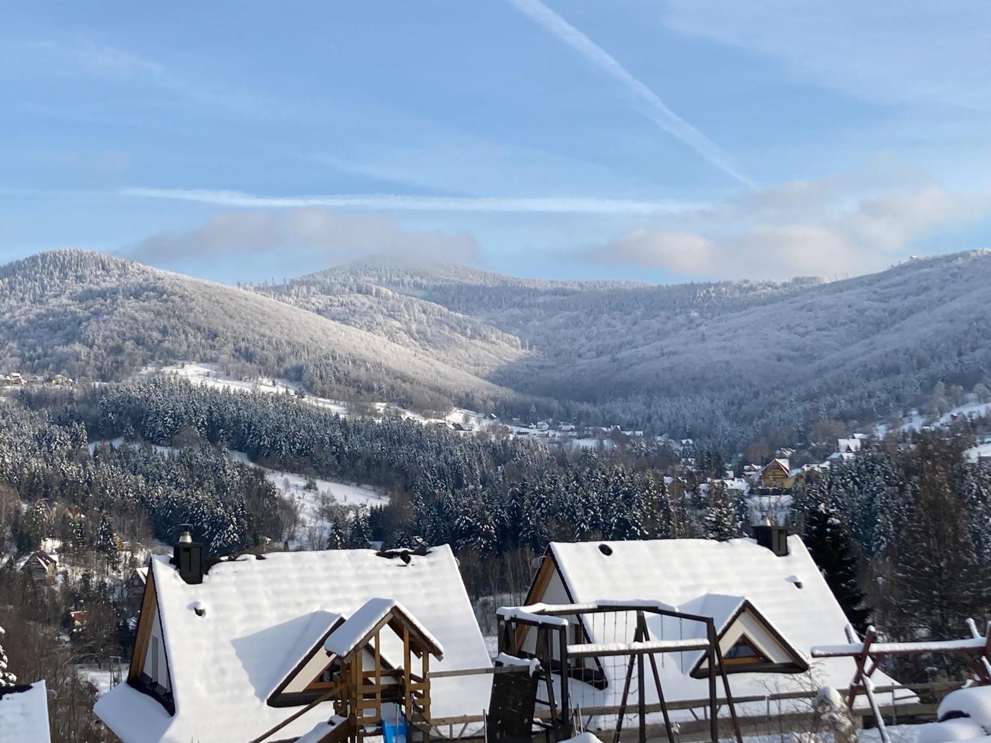Villa Zawoja Nad Korona Z Jacuzzi Esterno foto