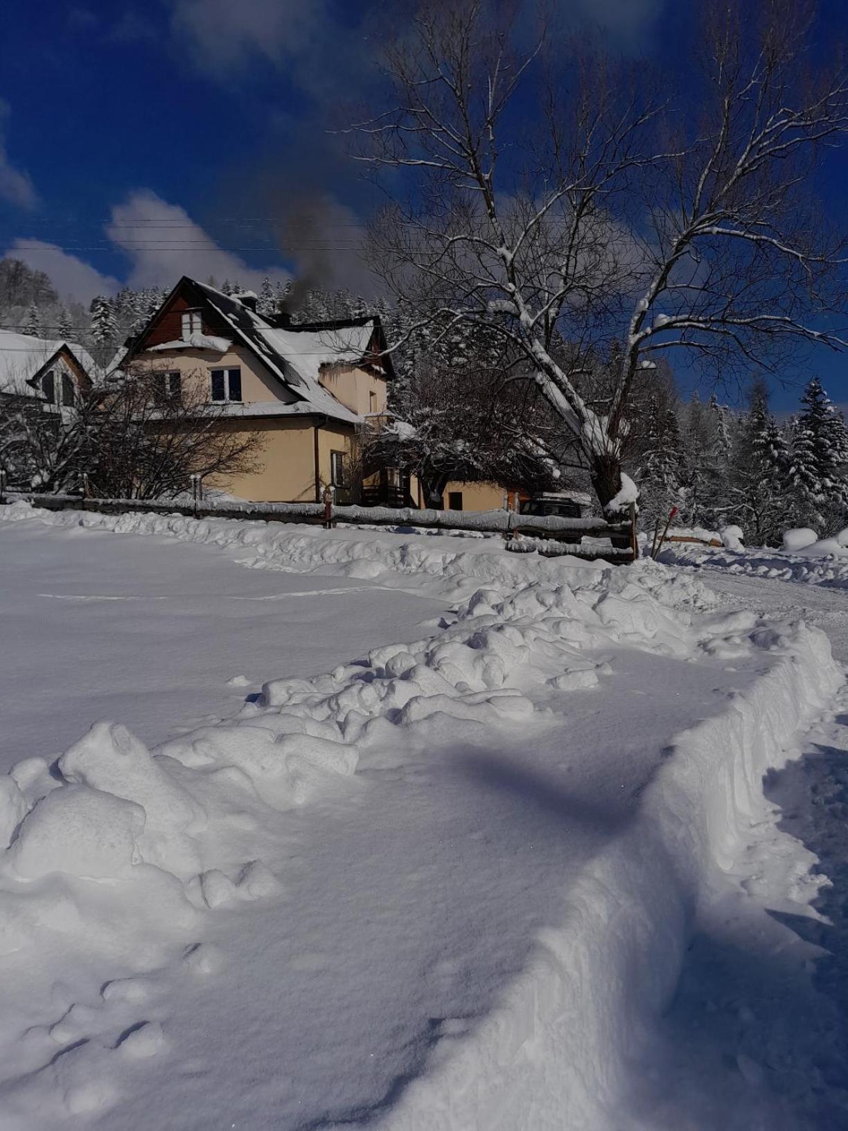 Villa Zawoja Nad Korona Z Jacuzzi Esterno foto